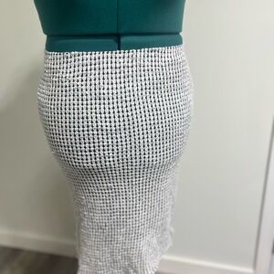 Gilli Black Skirt with White Trim
